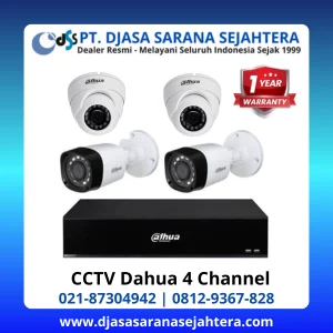CCTV DAHUA 4 CHANNEL