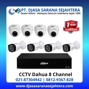 CCTV DAHUA 8 CHANNEL