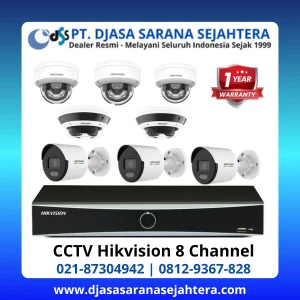CCTV HIKVISION 8 CHANNEL