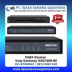 PABX VOIP GATEWAY DINSTAR DAG1000-80