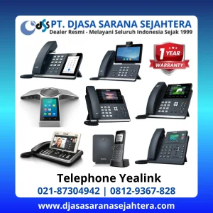 PESAWAT TELEPON ANALOG, DIGITAL, IP DECT PHONE YEALINK