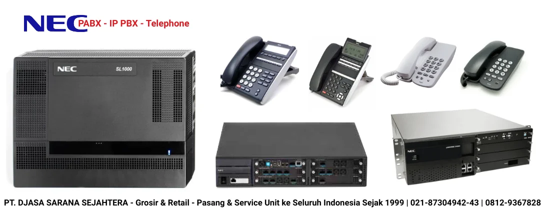 AGEN & SERVICE CENTER | JUAL PABX, IP PBX & PESAWAT TELEPON NEC