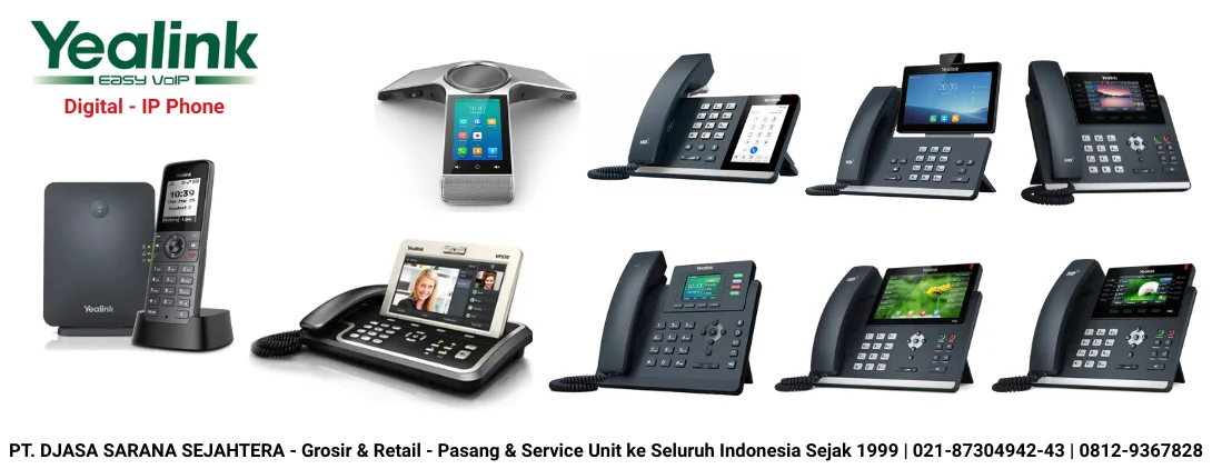 AGEN & SERVICE CENTER | JUAL PESAWAT TELEPON YEALINK