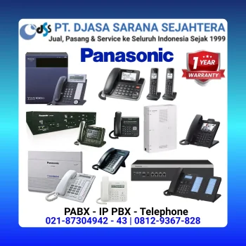PANASONIC PABX, IP PBX DAN PESAWAT TELEPON ANALOG, DIGITAL, IP DECT PHONE, CORDLESS, WIRELESS, NIRKABEL.