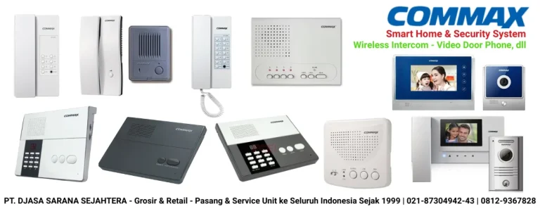 Smart Intercom & Video Door Phone Commax Berbagai Tipe (Original).