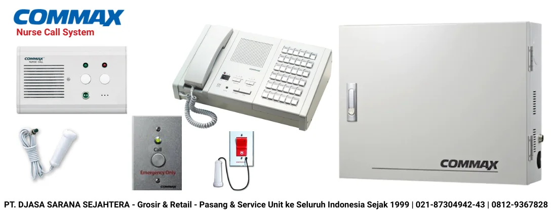 Nurse Call System Commax Berbagai Tipe (Original).